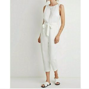 White Forever 21 Jumpsuit